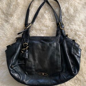 Elliott Lucca Black Leather bag